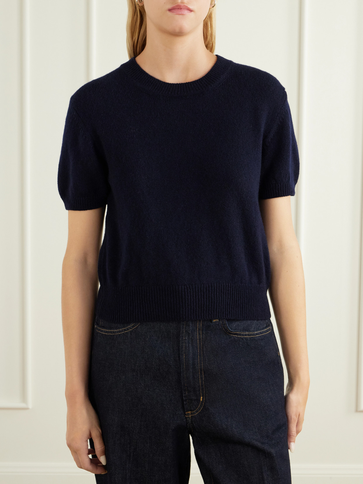 And-daughter Wicklow Wool Sweater In Multi