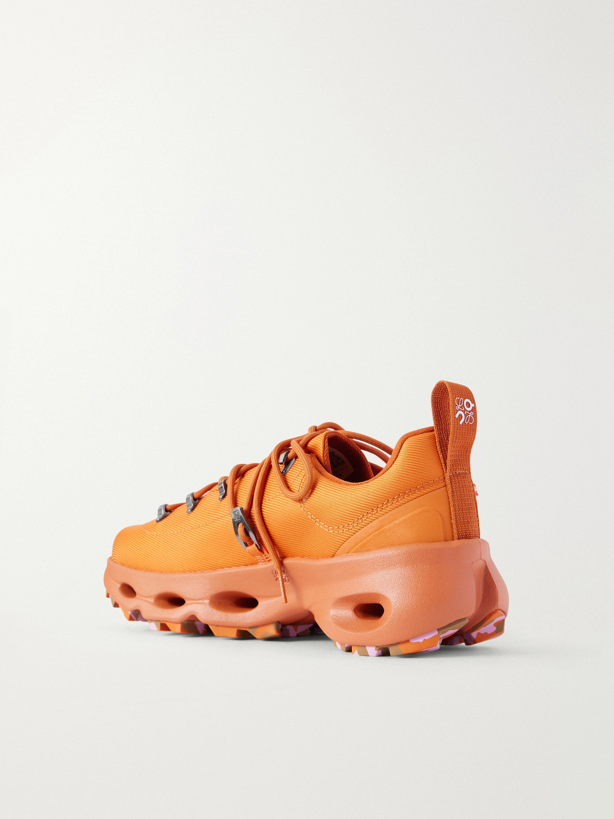 + On Cloudsolo Hiker Rubber-Trimmed Twill Sneakers