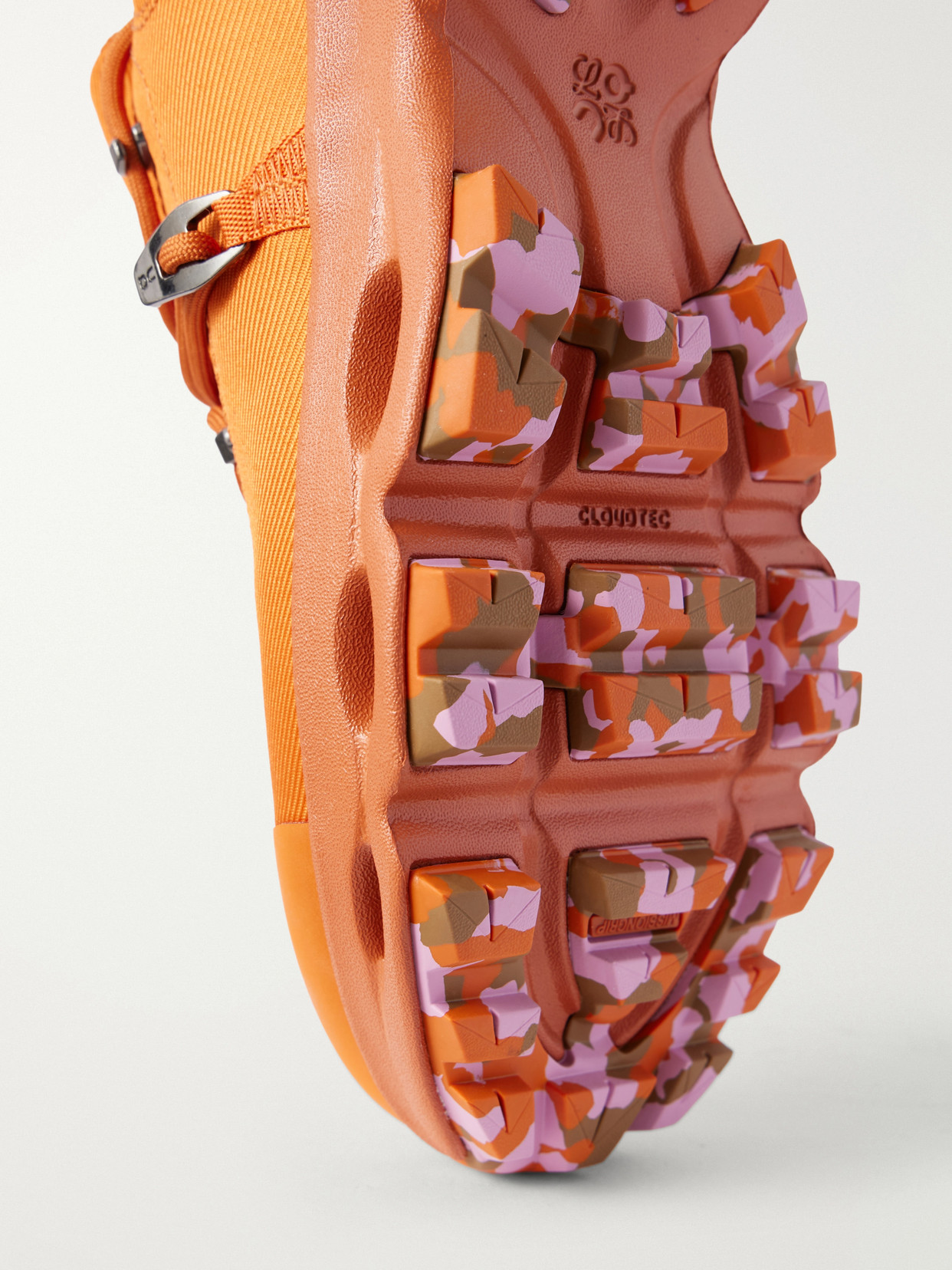 + On Cloudsolo Hiker Rubber-Trimmed Twill Sneakers