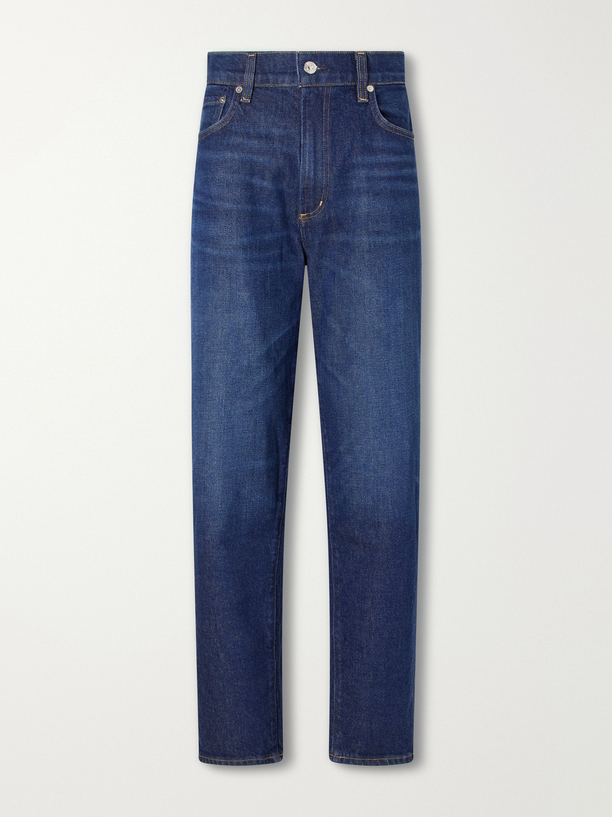 Citizen Of Humanity The Taper Jean Mid-rise Straight-leg Jeans In Blue