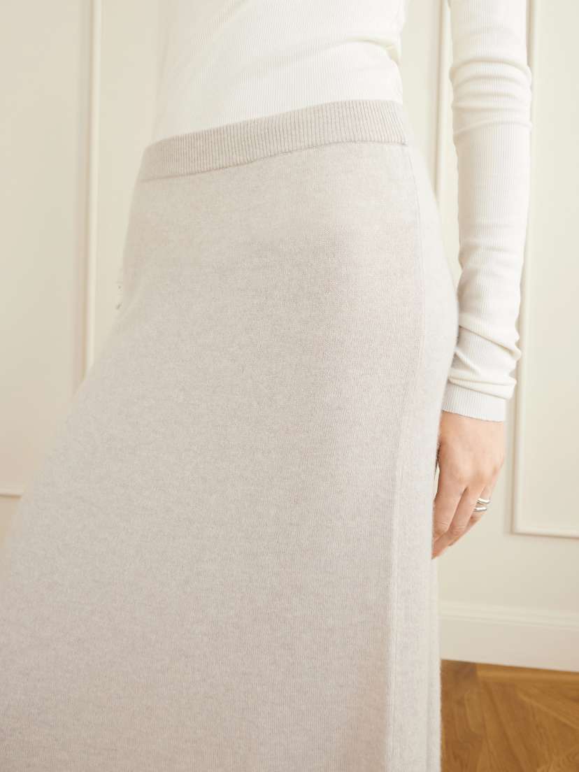 Lisa Yang Dolly Cashmere Midi Skirt | Thumbnail 5 Lisa Yang Dolly Cashmere Midi Skirt | Thumbnail 5