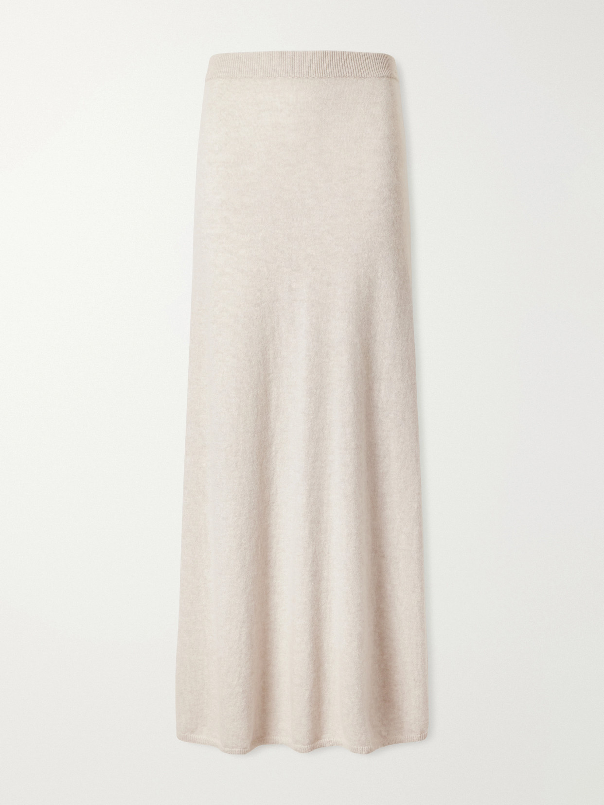 LISA YANG - Dolly Cashmere Midi Skirt - Neutrals