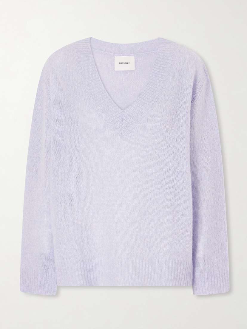 Lisa Yang Leona Cashmere And Silk-blend Sweater - Women's Clothing