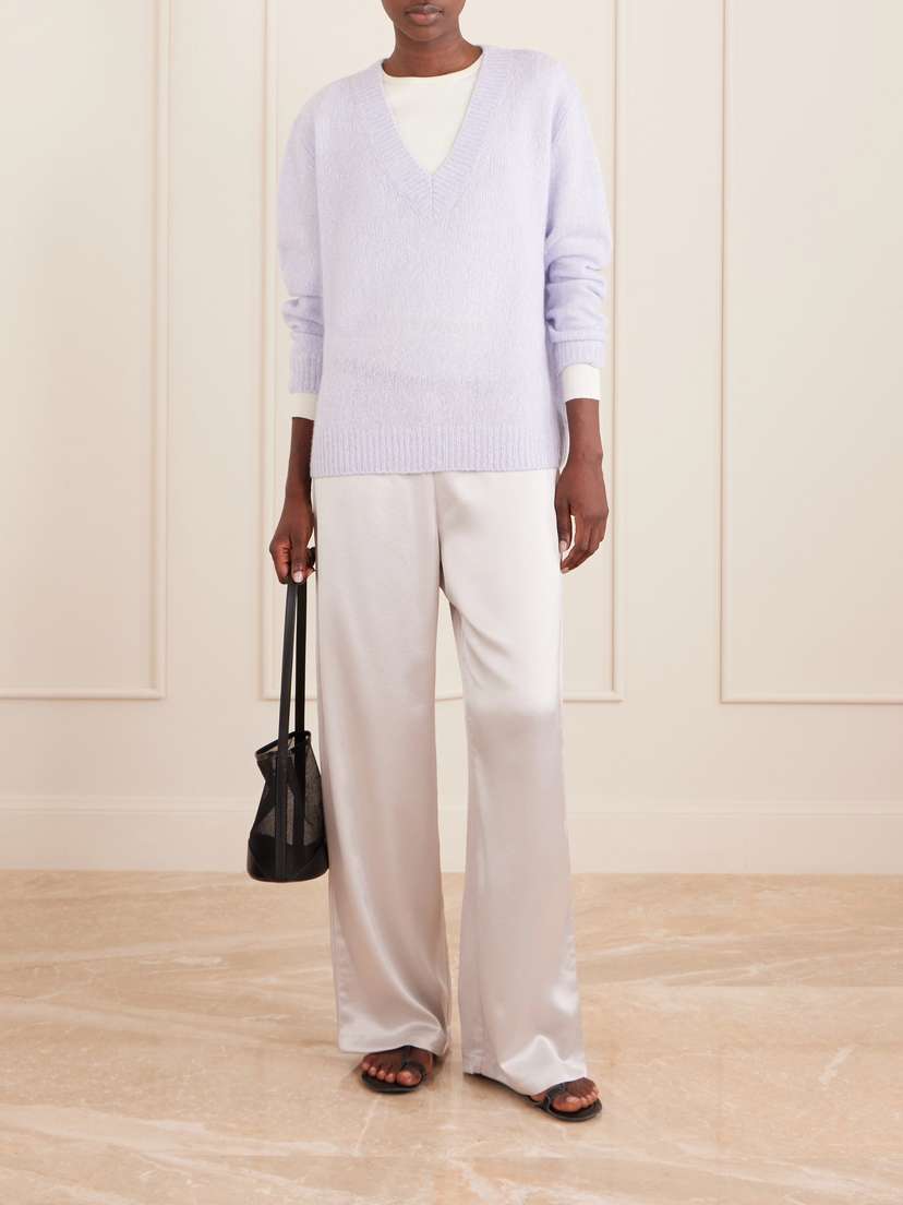 Lisa Yang Leona Cashmere And Silk-blend Sweater | Thumbnail 2 Lisa Yang Leona Cashmere And Silk-blend Sweater | Thumbnail 2