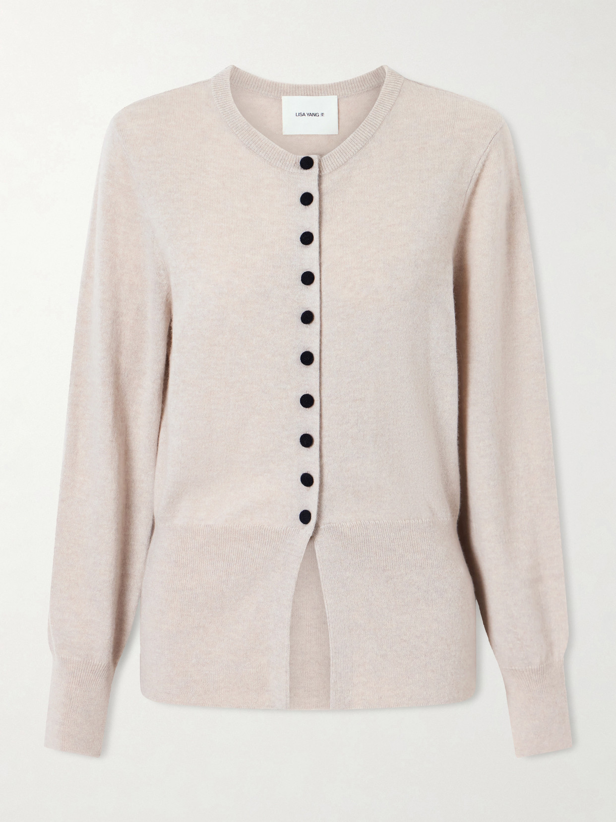 Lisa Yang Maven Cashmere Cardigan In Neutral