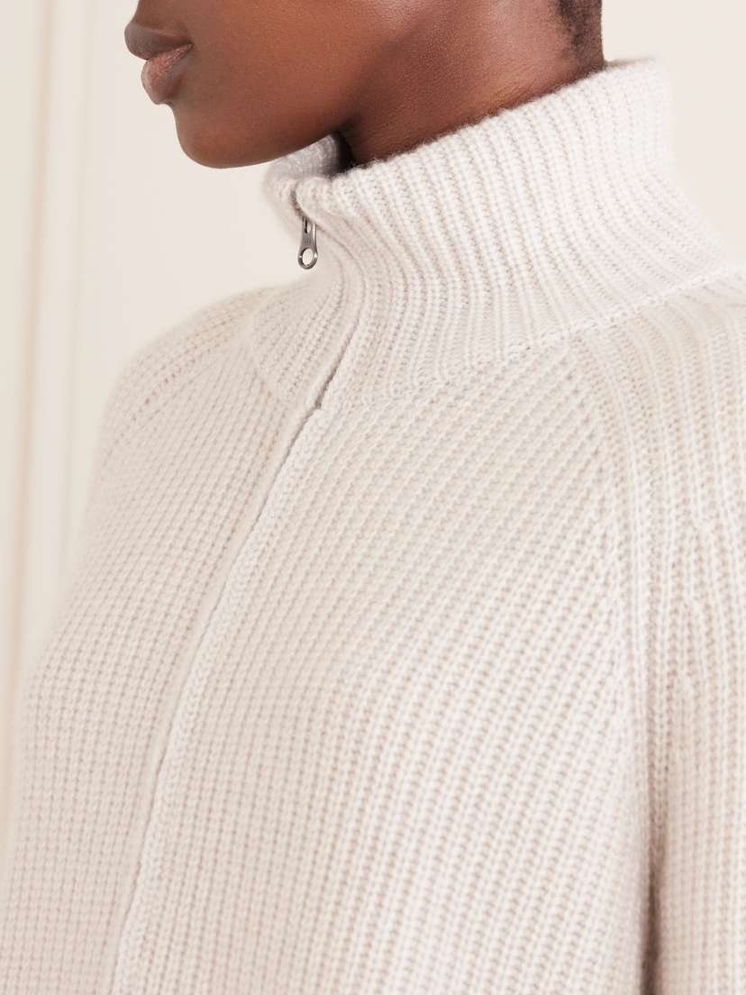 Lisa Yang Sadie Ribbed Cashmere Cardigan | Thumbnail 5