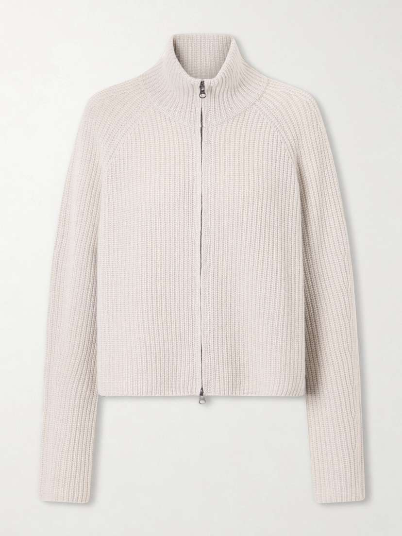 Lisa Yang Sadie Ribbed Cashmere Cardigan - Women's Clothing