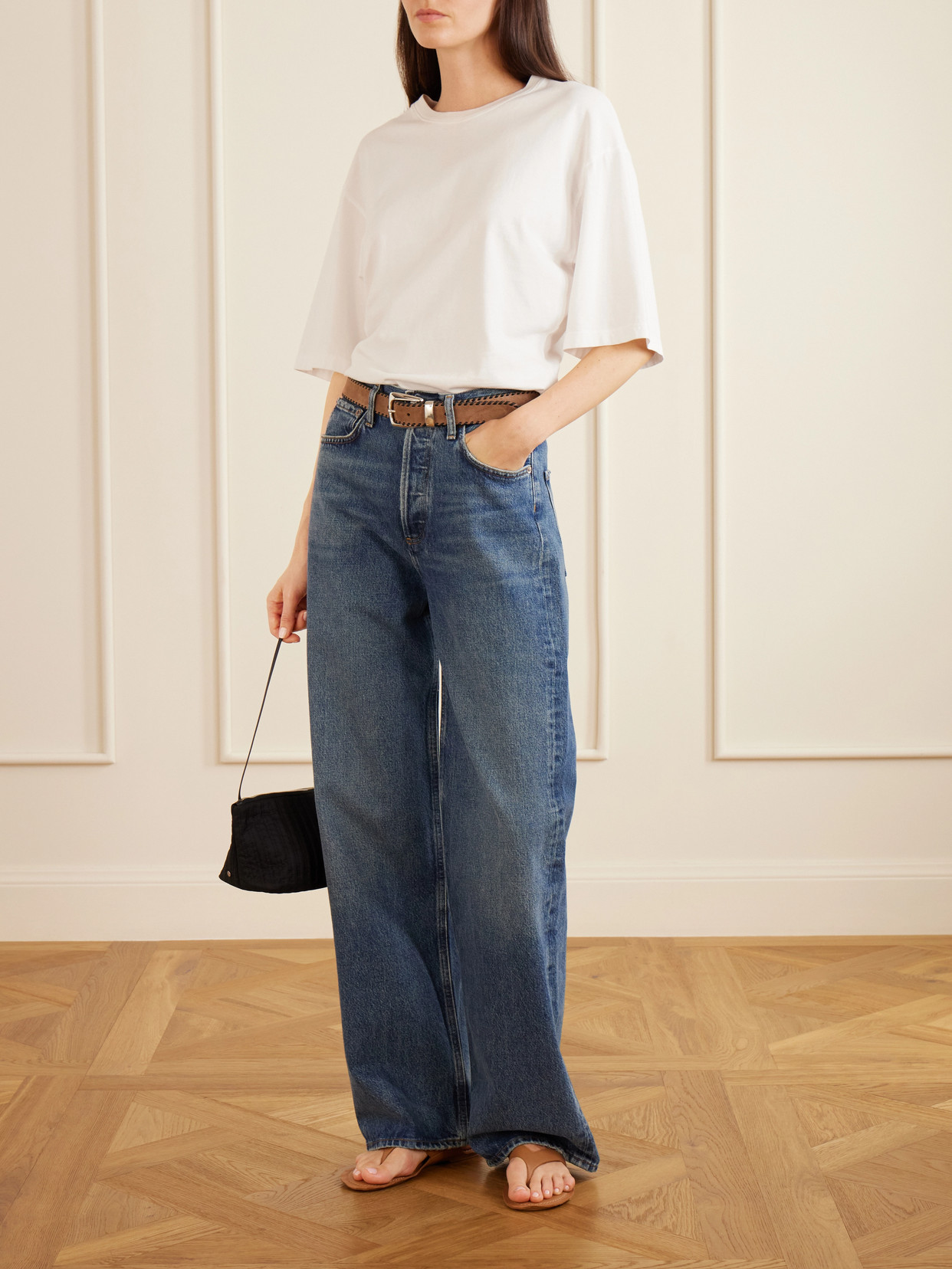 Ren Long High-Rise Wide- Leg