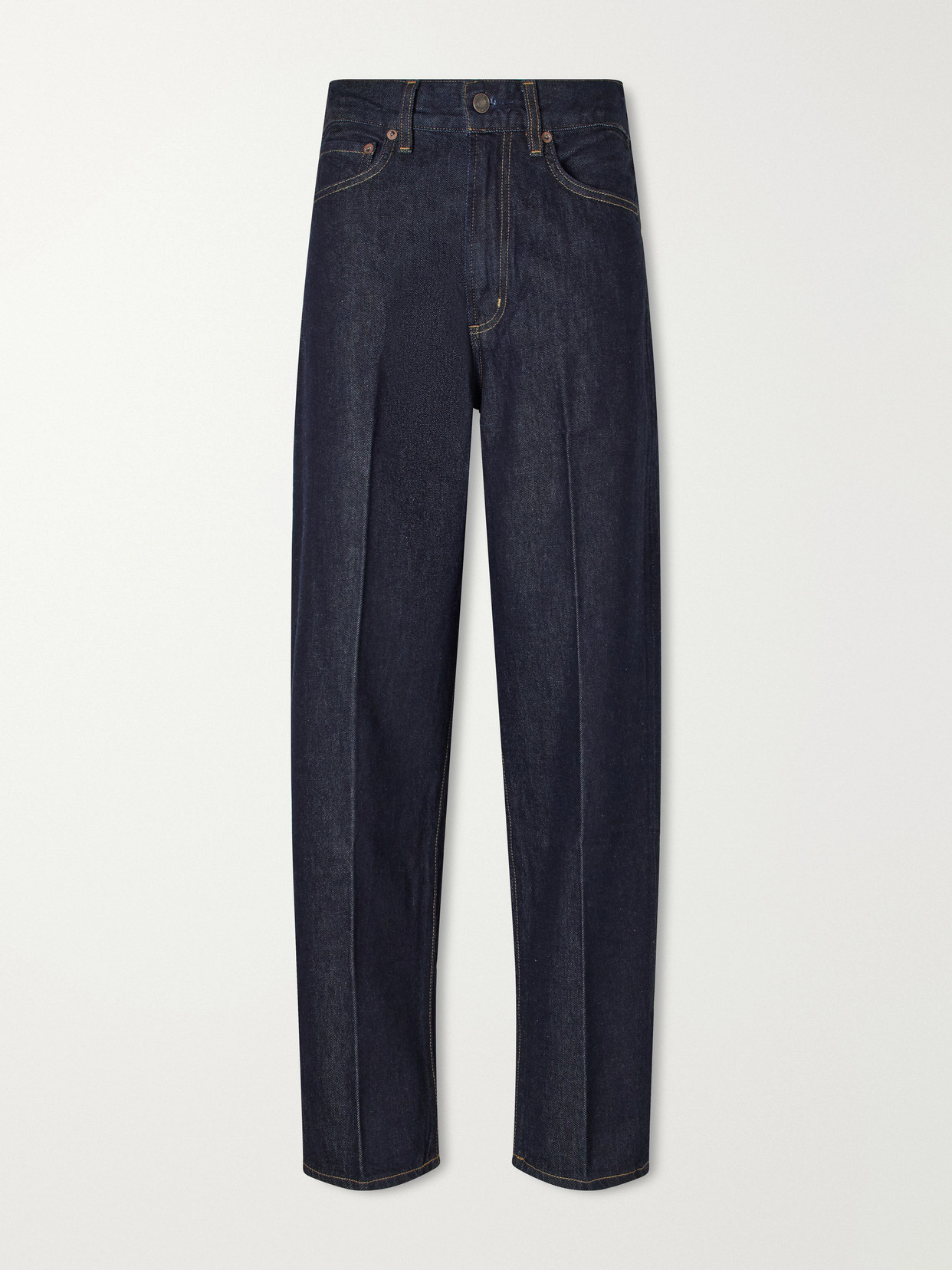 Agolde 80's High-waist Tapered Jeans In Blue