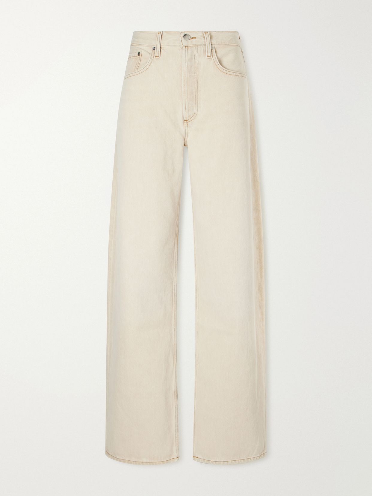 arc mid waist wide leg jeans