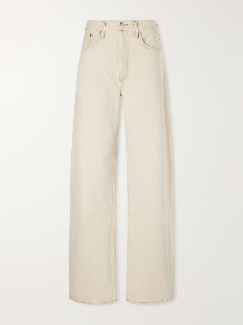 AGOLDE Arc Mid-waist Wide-leg Jeans