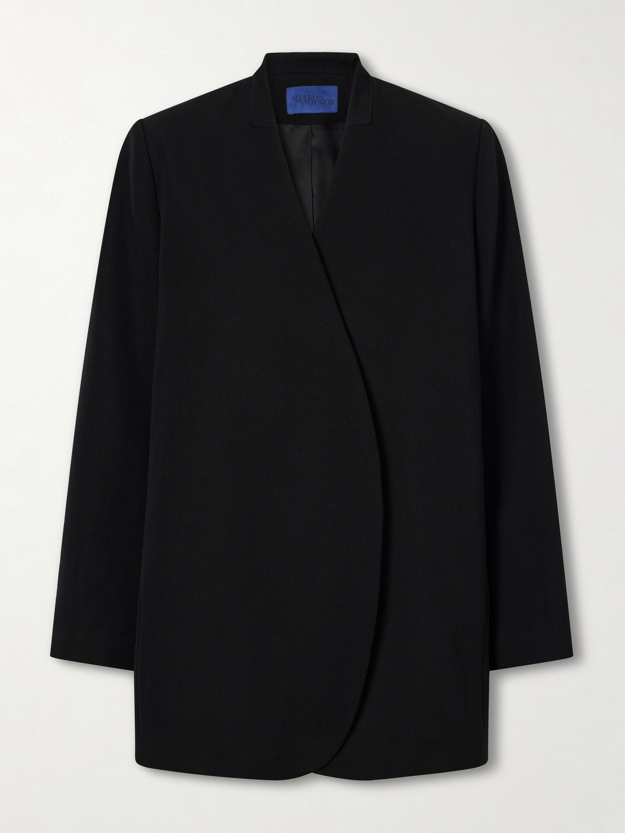 Sharon Wauchob Wool Blend Blazer In Black