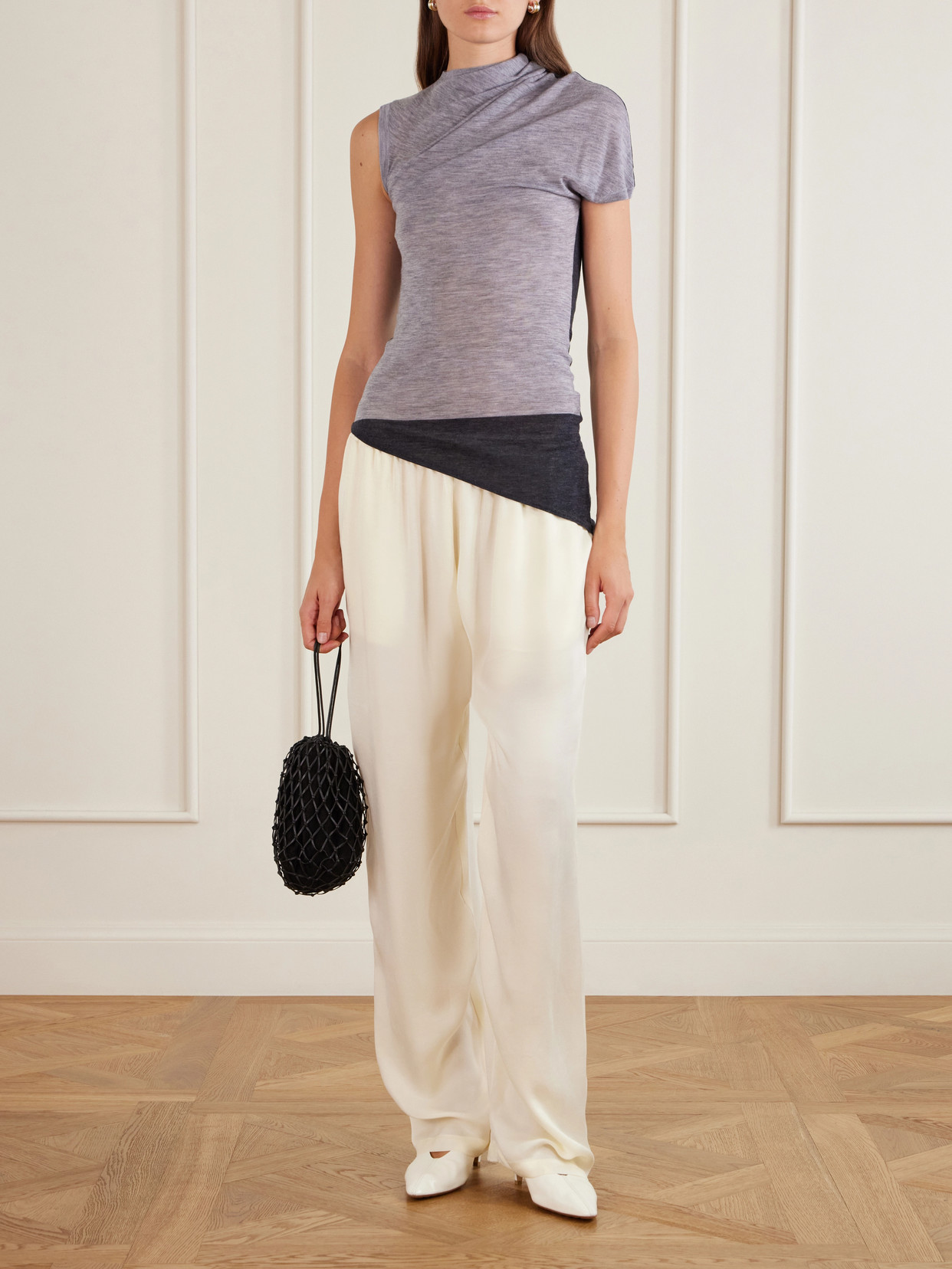 Willla Asymmetric Wool Tank
