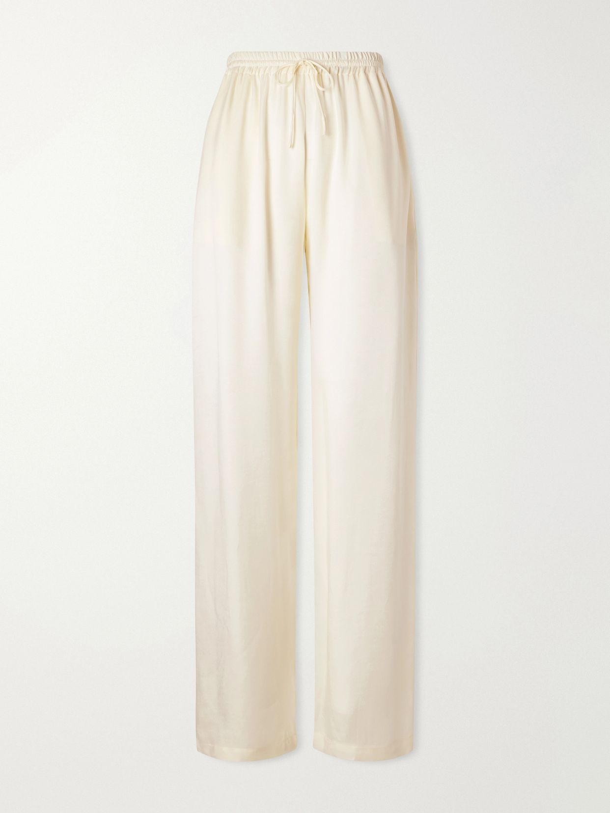 tuileries satin straight leg pants