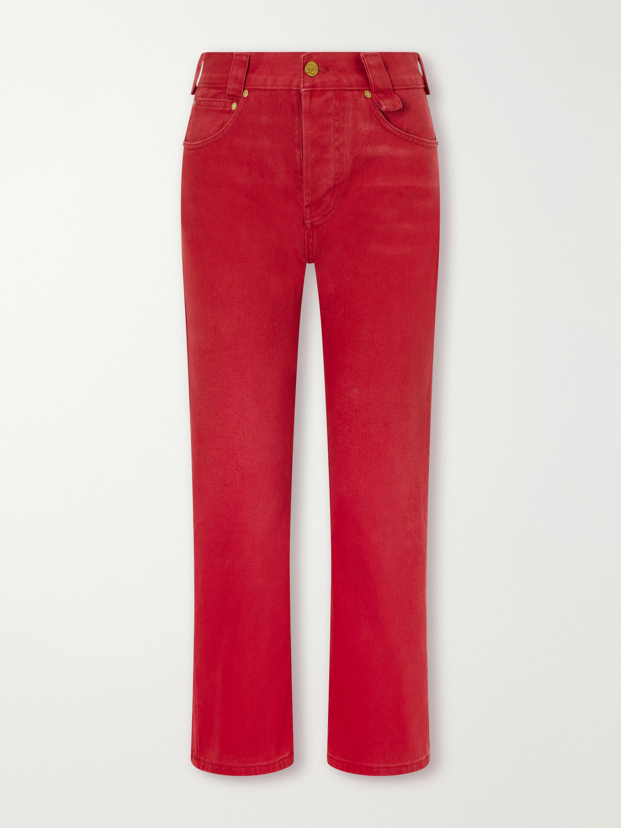 Willy Chavarria Chente mid-rise straight-leg jeans