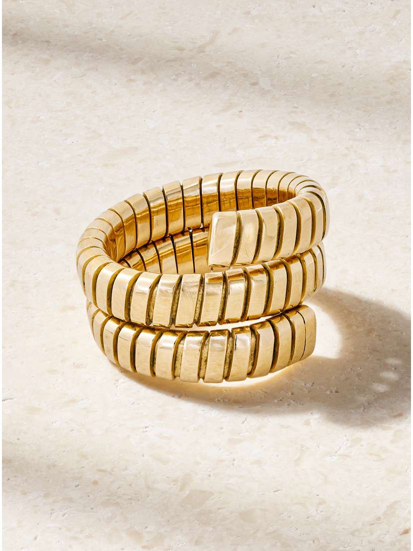 Stephanie Windsor + Bvlgari Vintage 1990-2000s Serpenti 18-karat Gold Ring