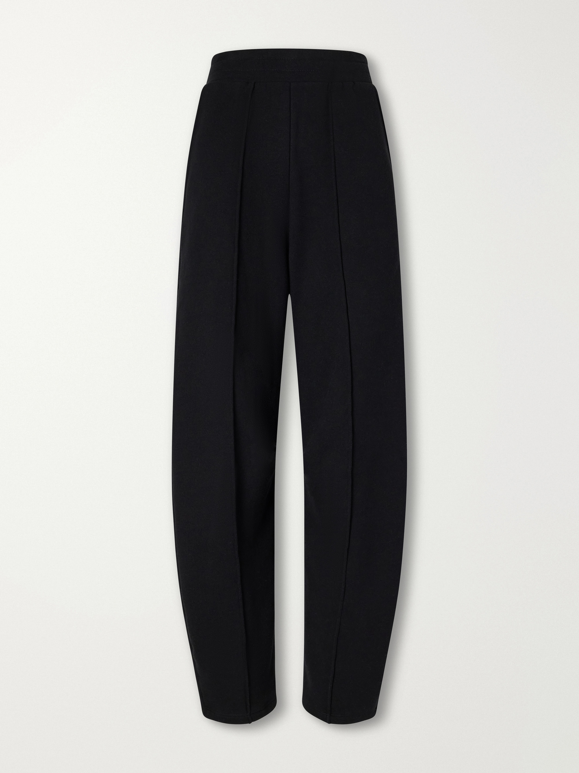 Jamie Haller The Pintuck cotton-jersey tapered pants