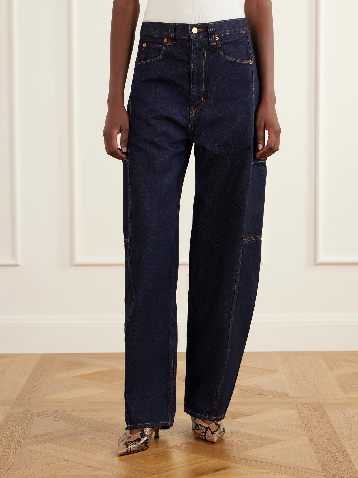 The Baggy Painter Barrel-Leg Jeans