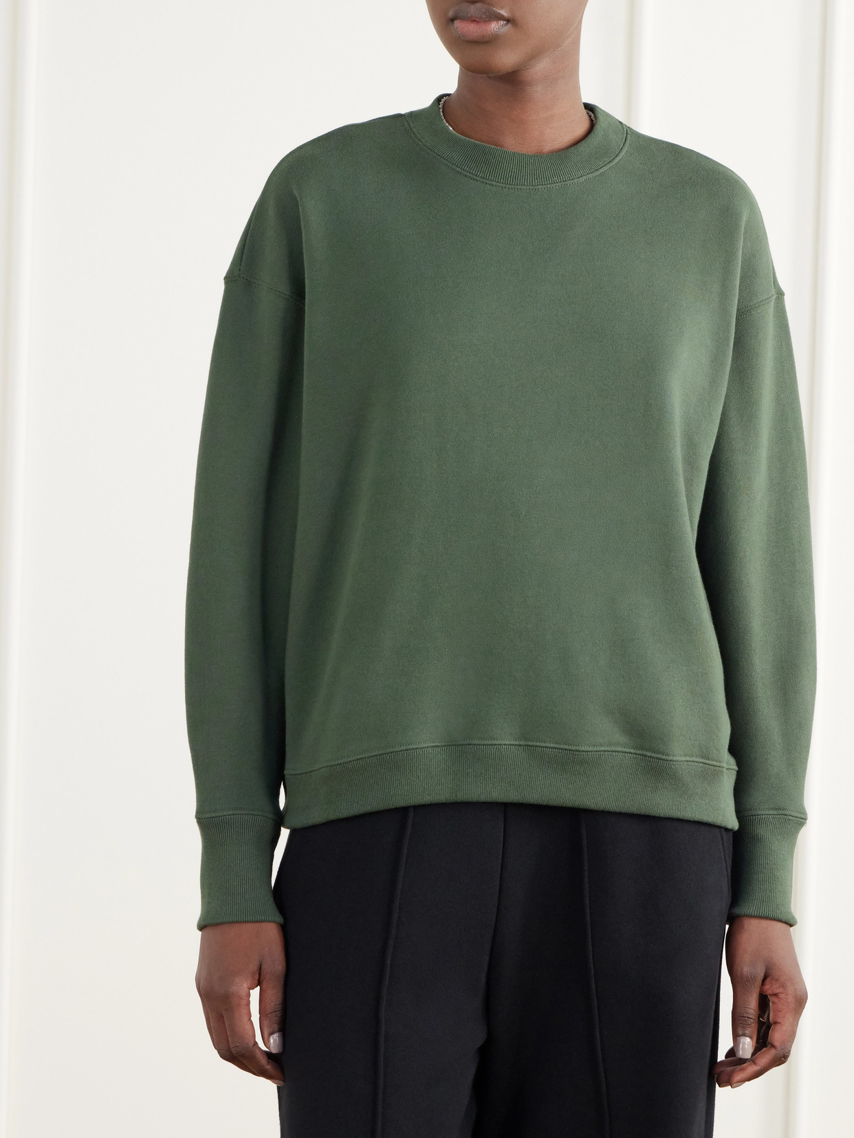 The Baggy Crew French Cotton-Terry Sweatshirt