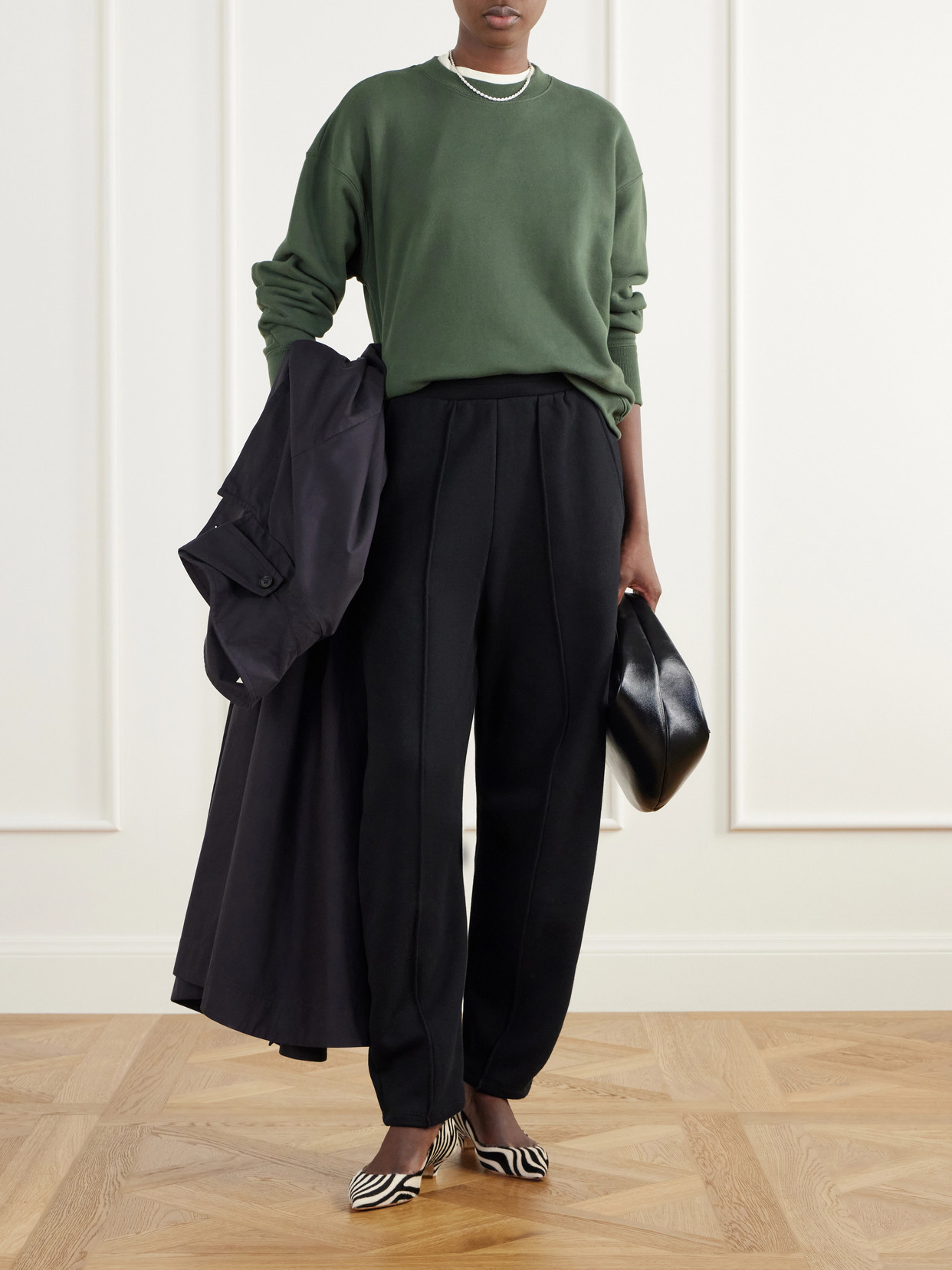 The Baggy Crew French Cotton-Terry Sweatshirt
