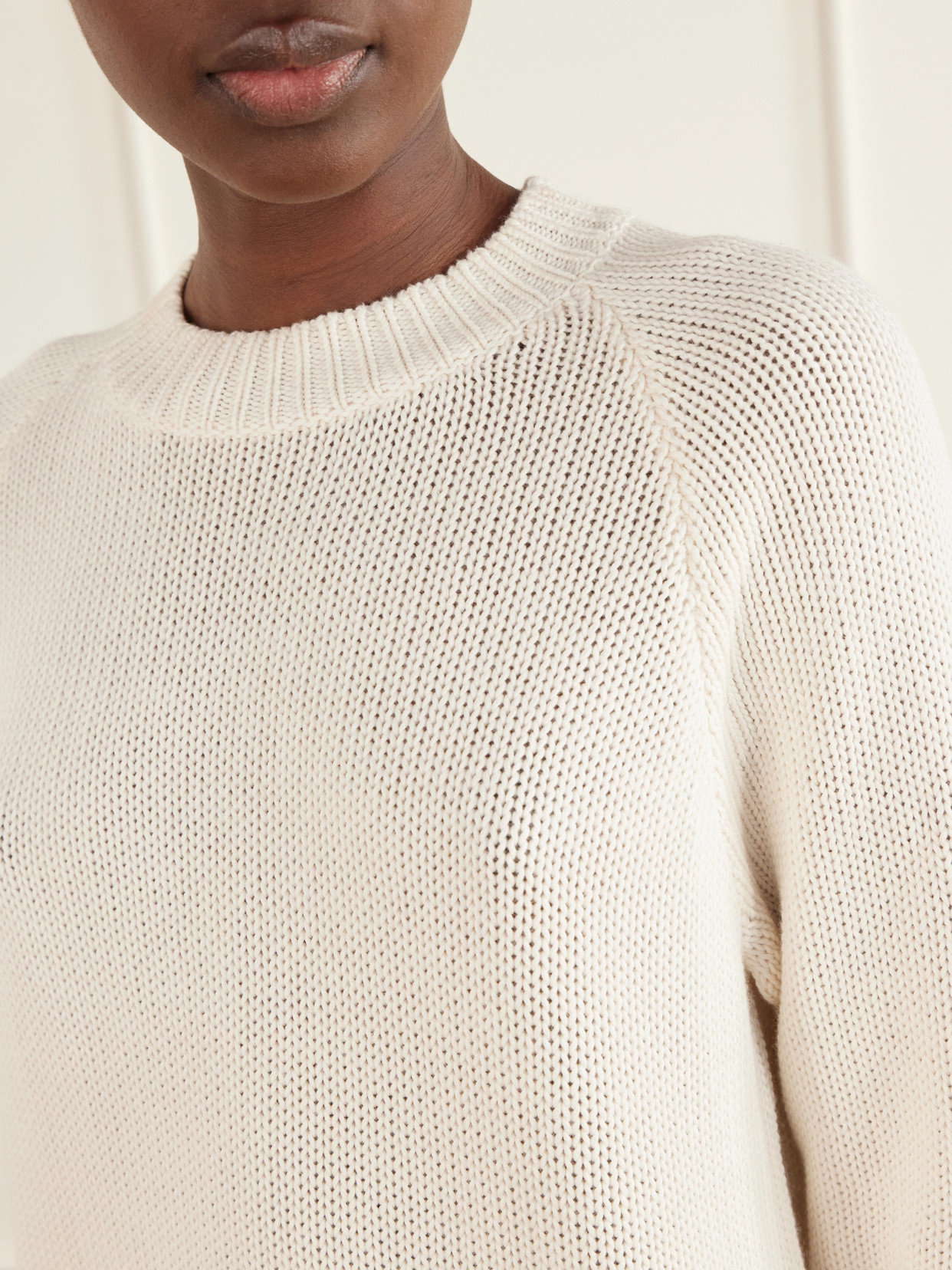 The New Crew Cotton And Cashmere-Blend Sweater