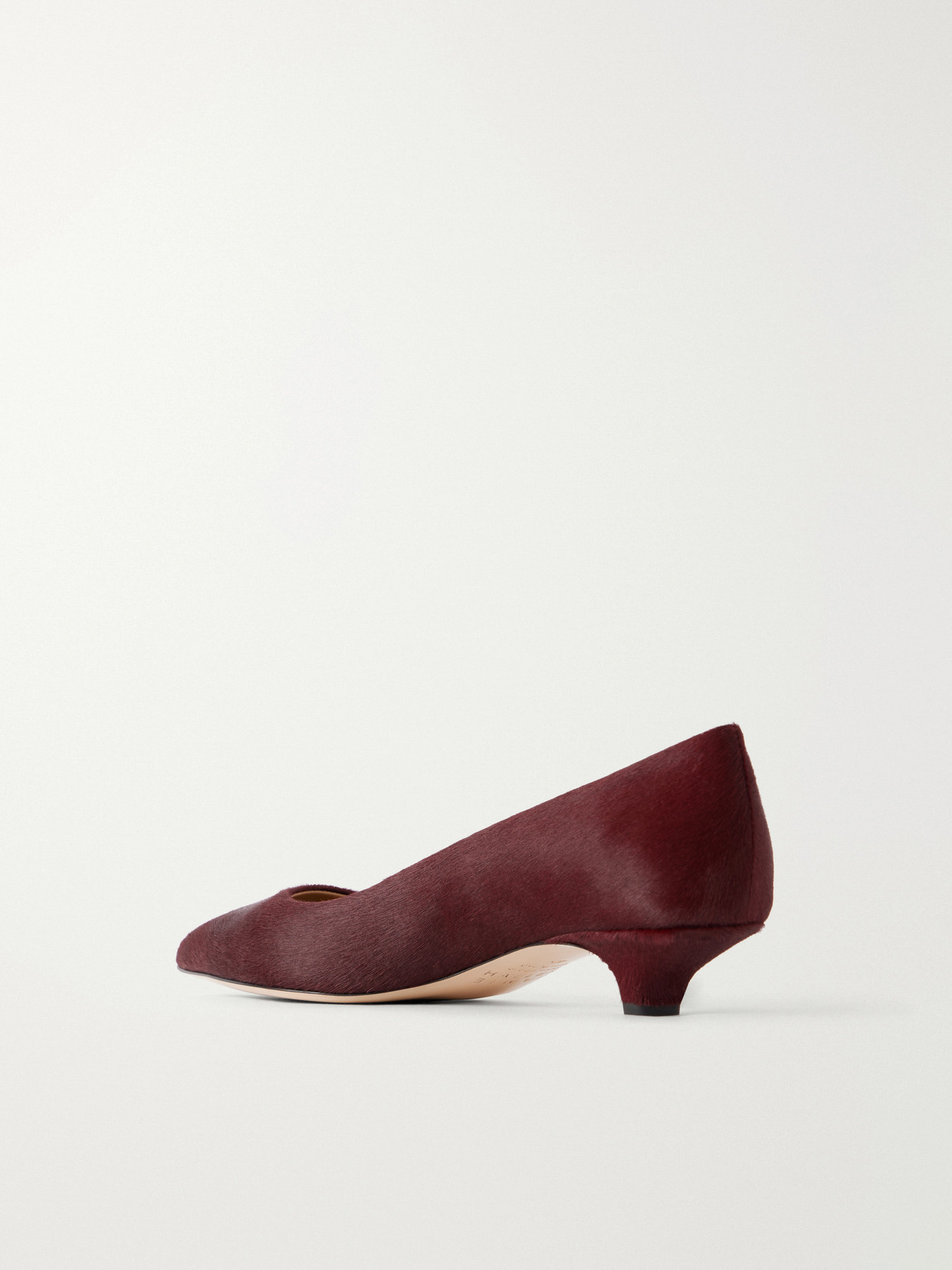 The Kitty Point 30 Calf-Hair Pumps