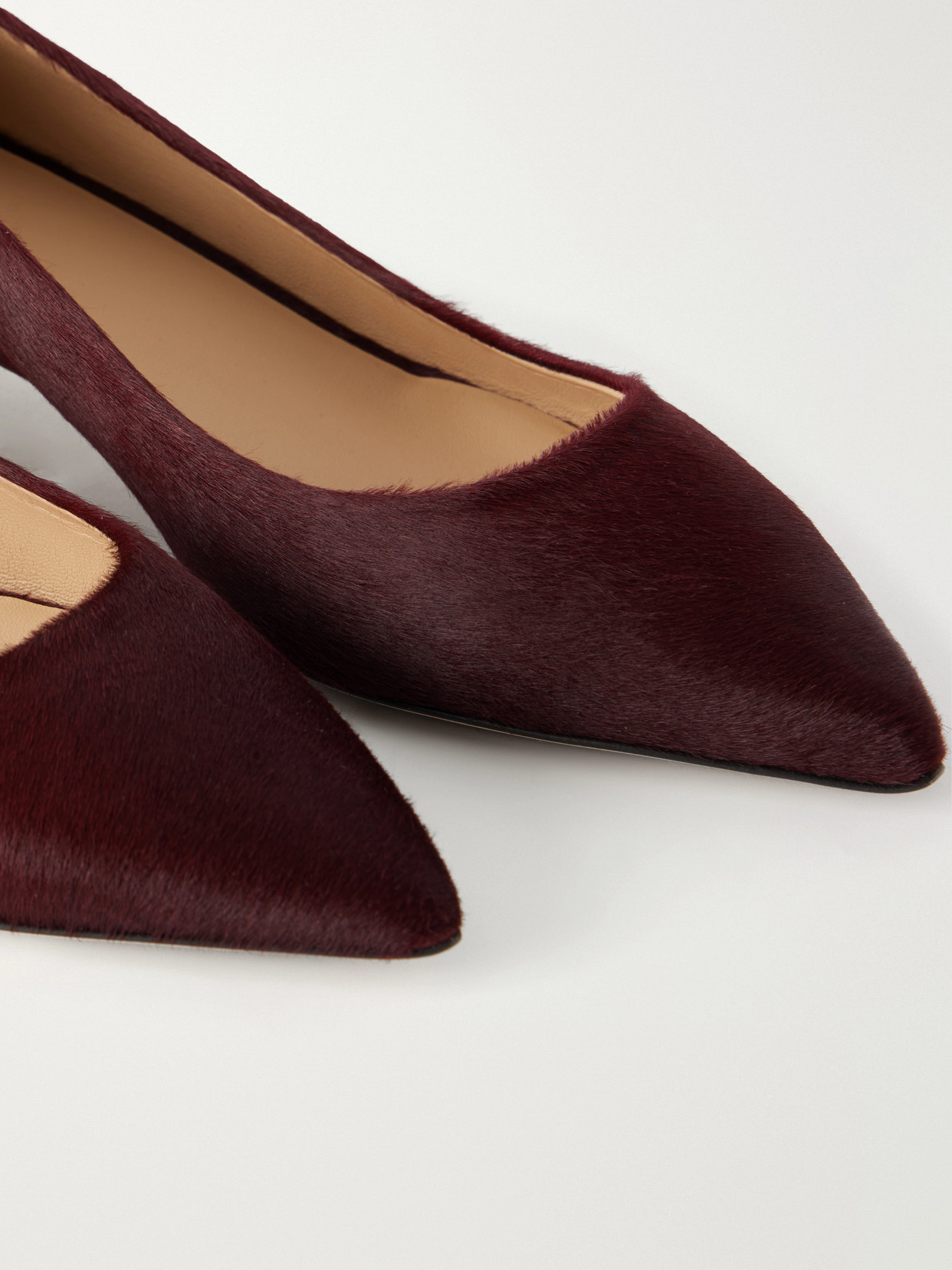 The Kitty Point 30 Calf-Hair Pumps