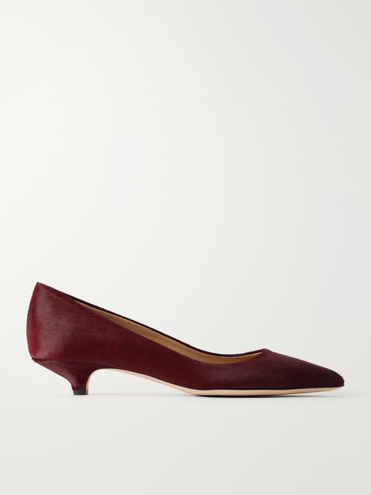 The Kitty Point 30 Calf-Hair Pumps