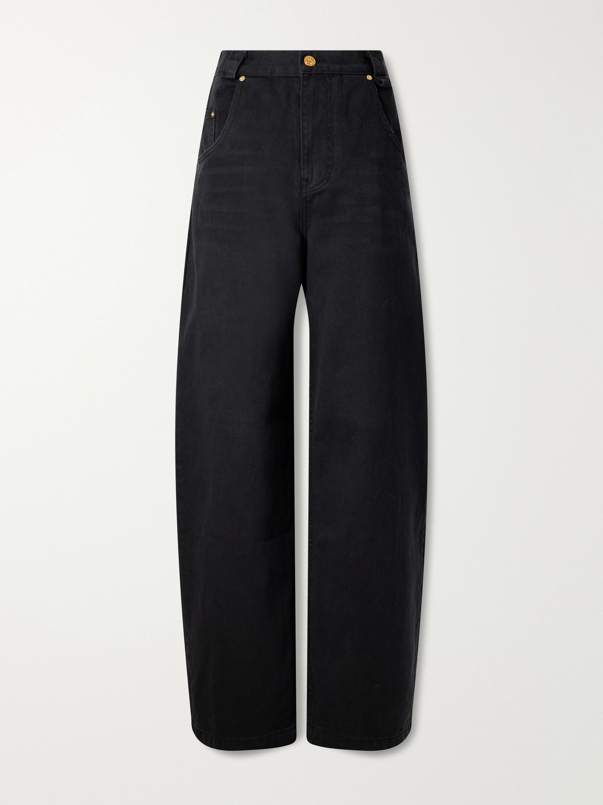 Bad Girl Faded Mid-Rise Wide- Leg