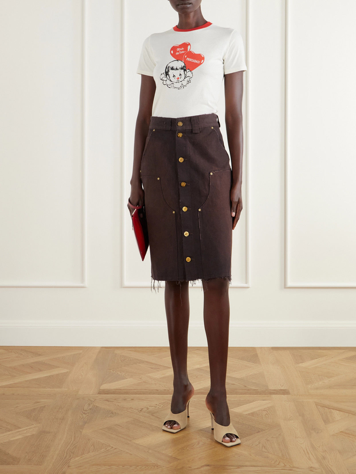 Payasadas! Printed Cotton-Jersey T-Shirt