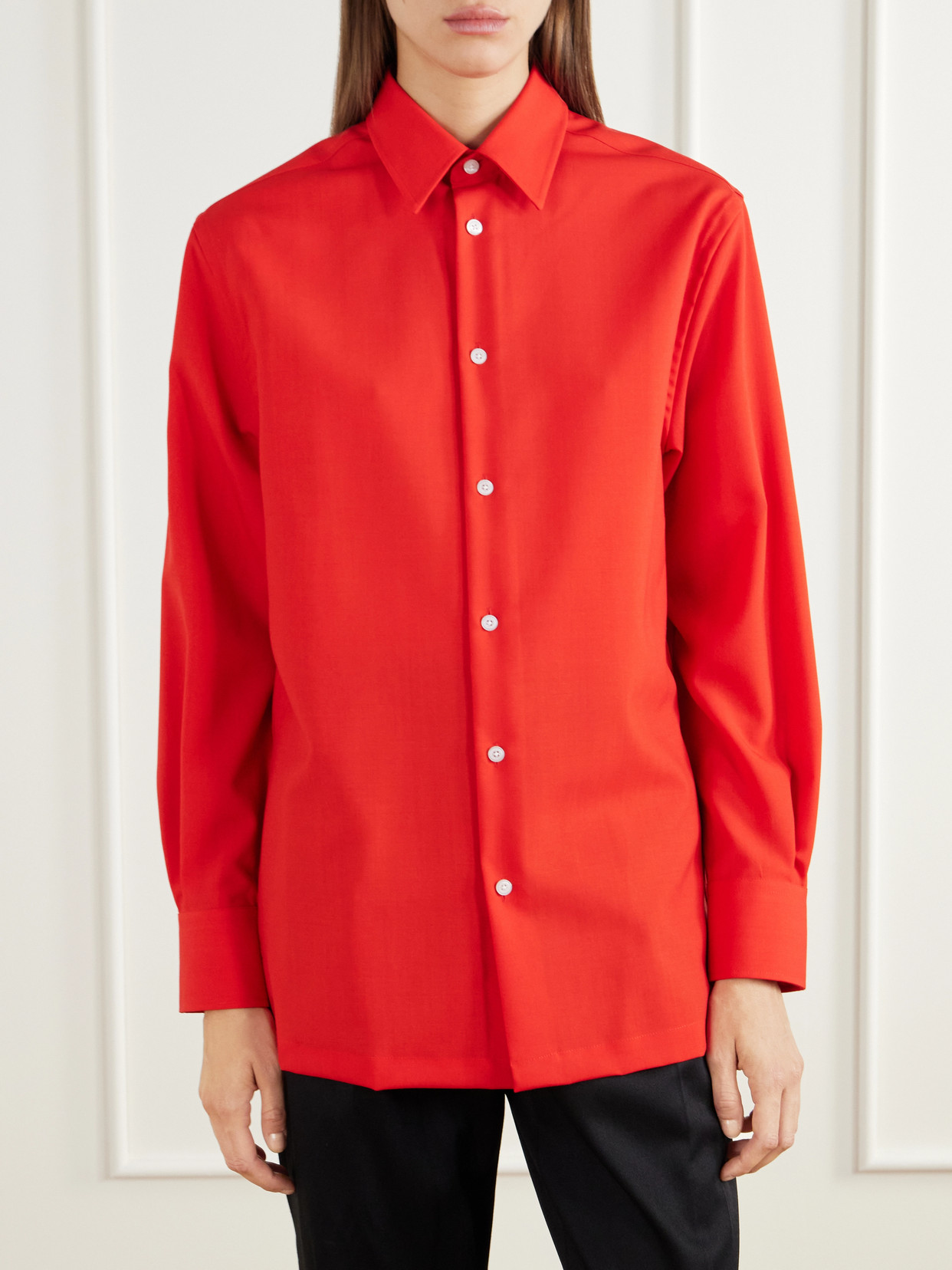 Wool-Twill Shirt