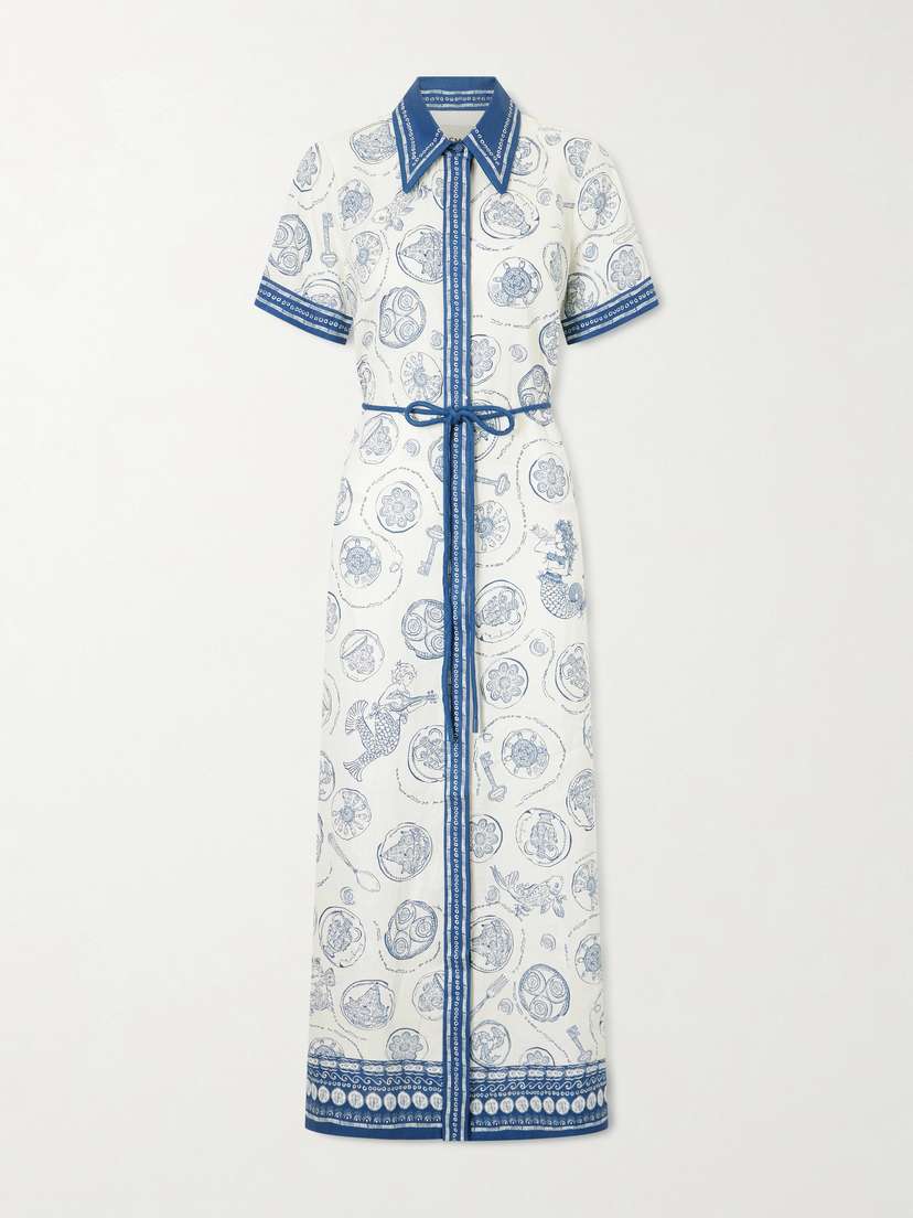 ALÉMAIS Lucky Printed Linen Maxi Dress | Thumbnail 5 ALÉMAIS Lucky Printed Linen Maxi Dress | Thumbnail 5