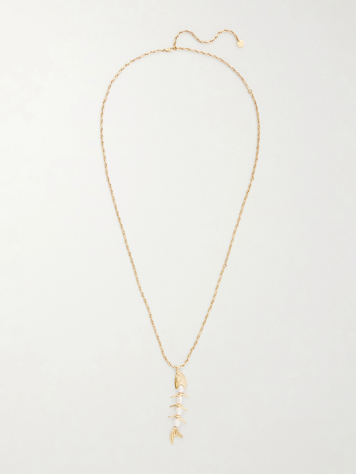 Alemais Calypso Gold-tone And Pearl Necklace