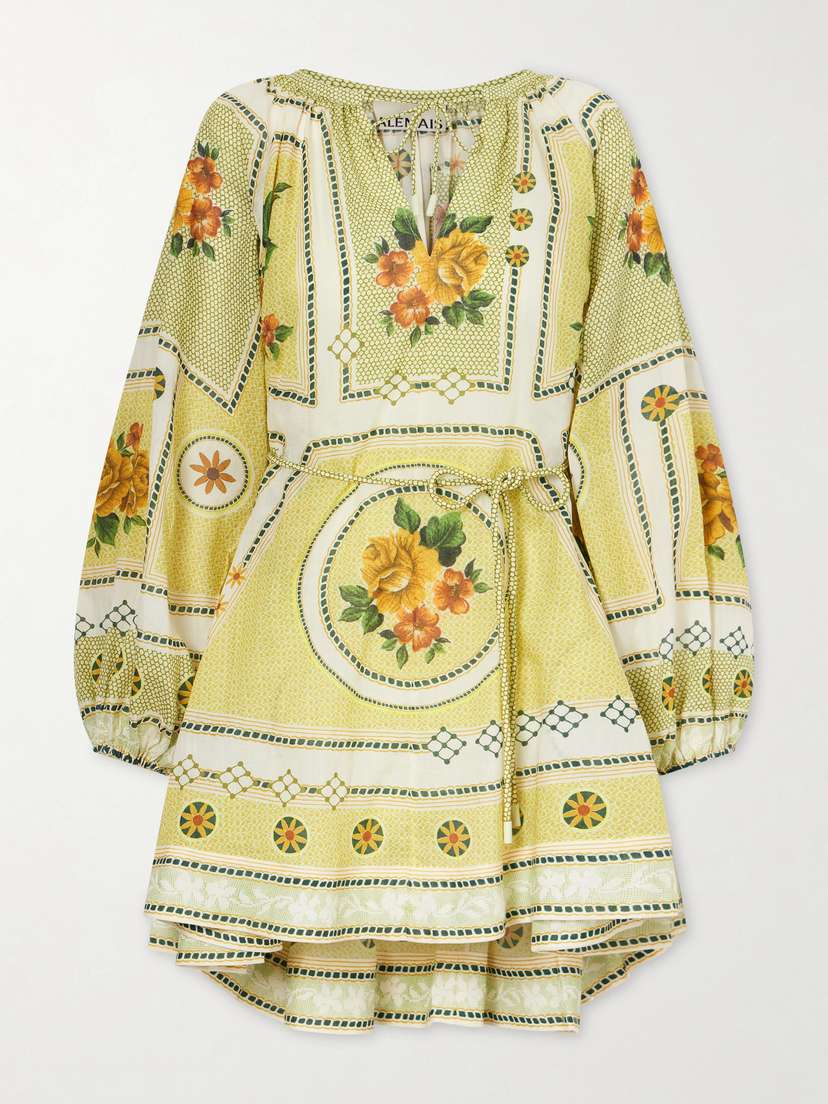 ALÉMAIS Dixie Cotton Mini Dress