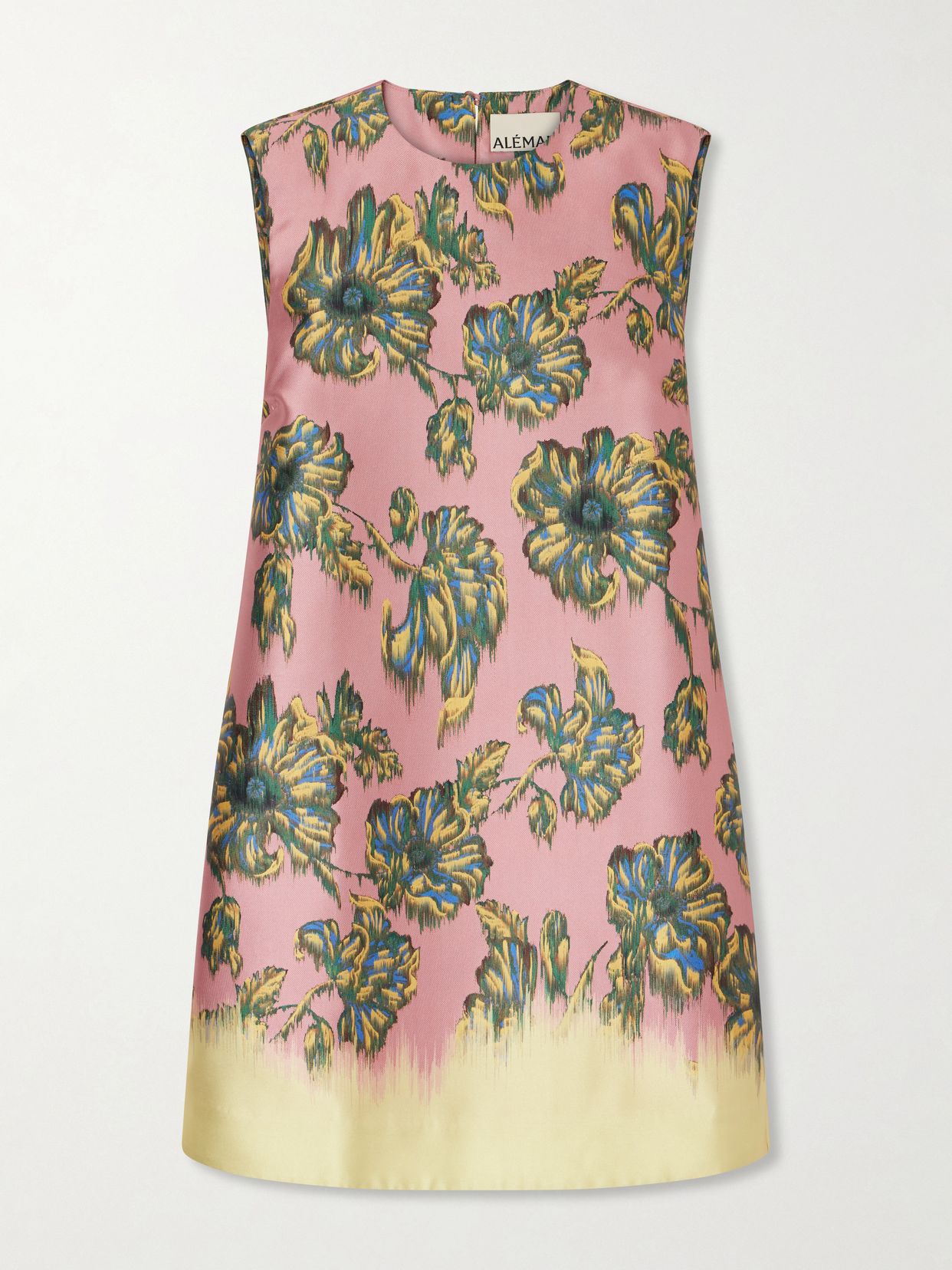 Faye floral-print twill mini dress
