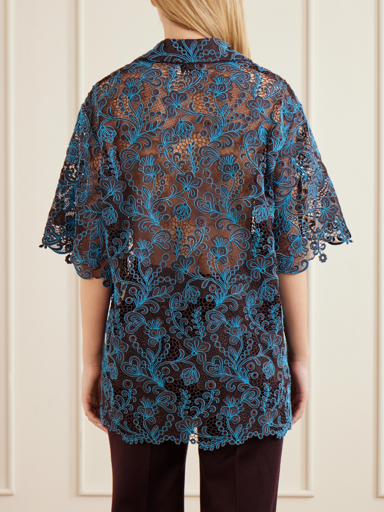 Alémais - Francine Guipure Lace Shirt