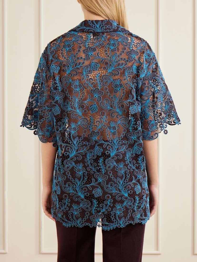 ALÉMAIS Francine Guipure Lace Shirt | Thumbnail 3 ALÉMAIS Francine Guipure Lace Shirt | Thumbnail 3