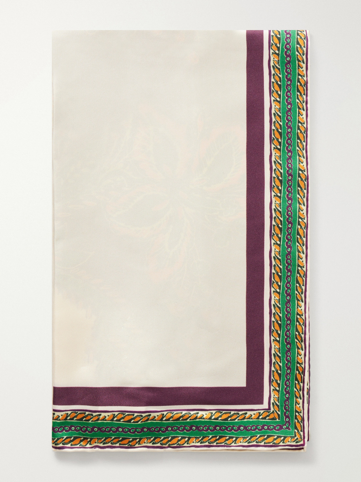 Alemais Ruthie Floral-print Silk-twill Scarf In Multi