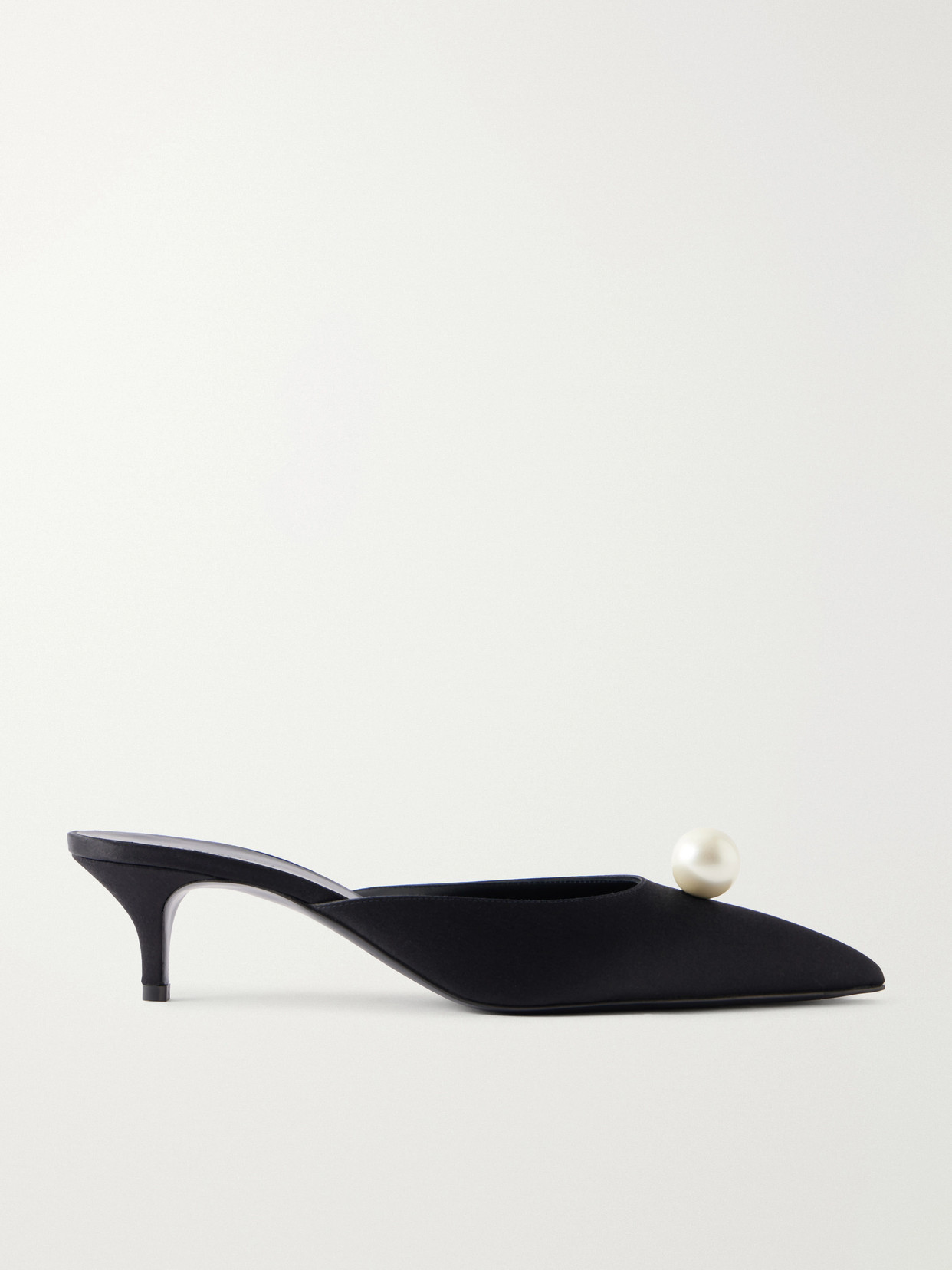 Magda Butrym Satin Pumps In Black