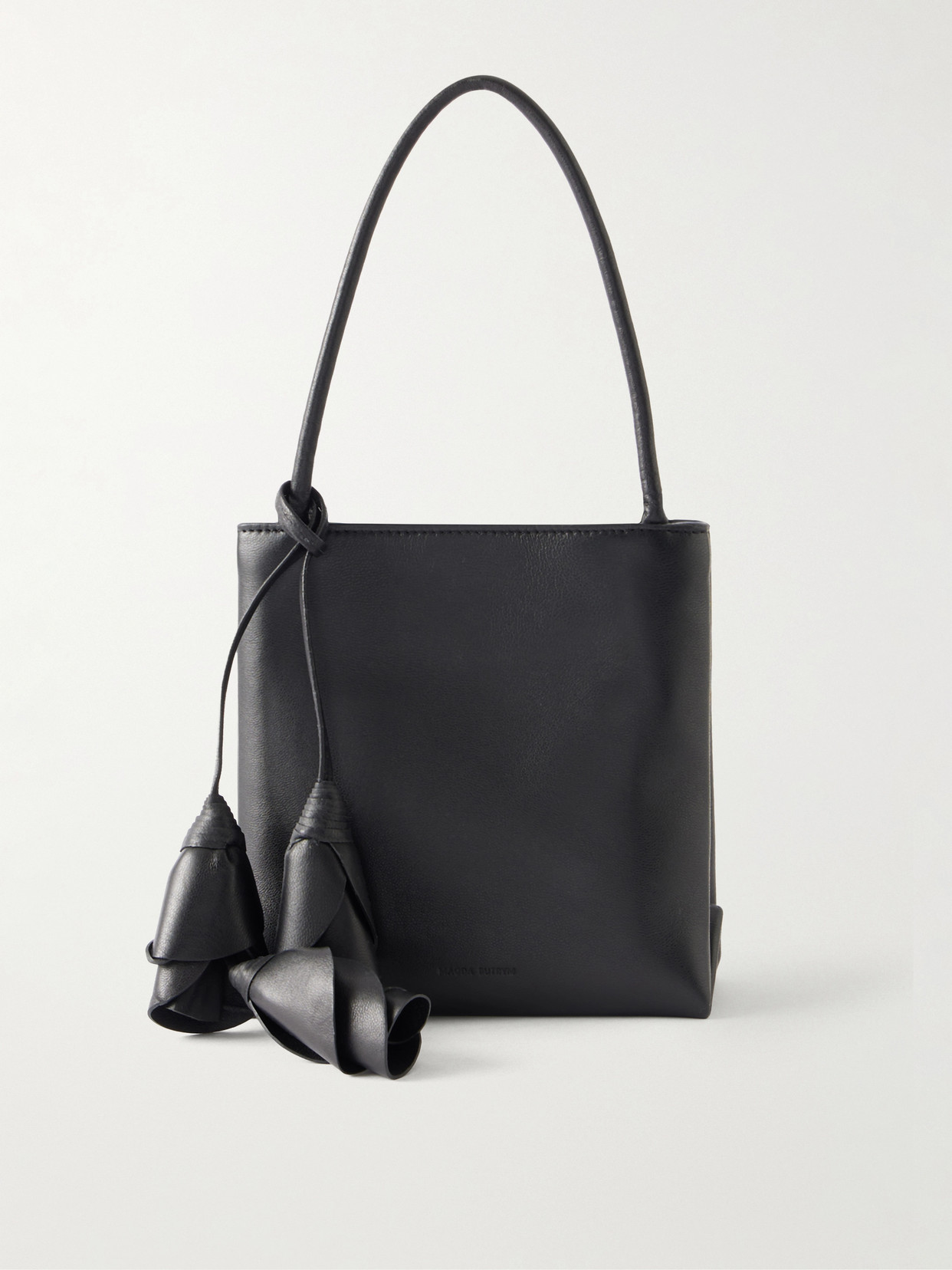 Magda Butrym Julia Leather Tote Bag In Black