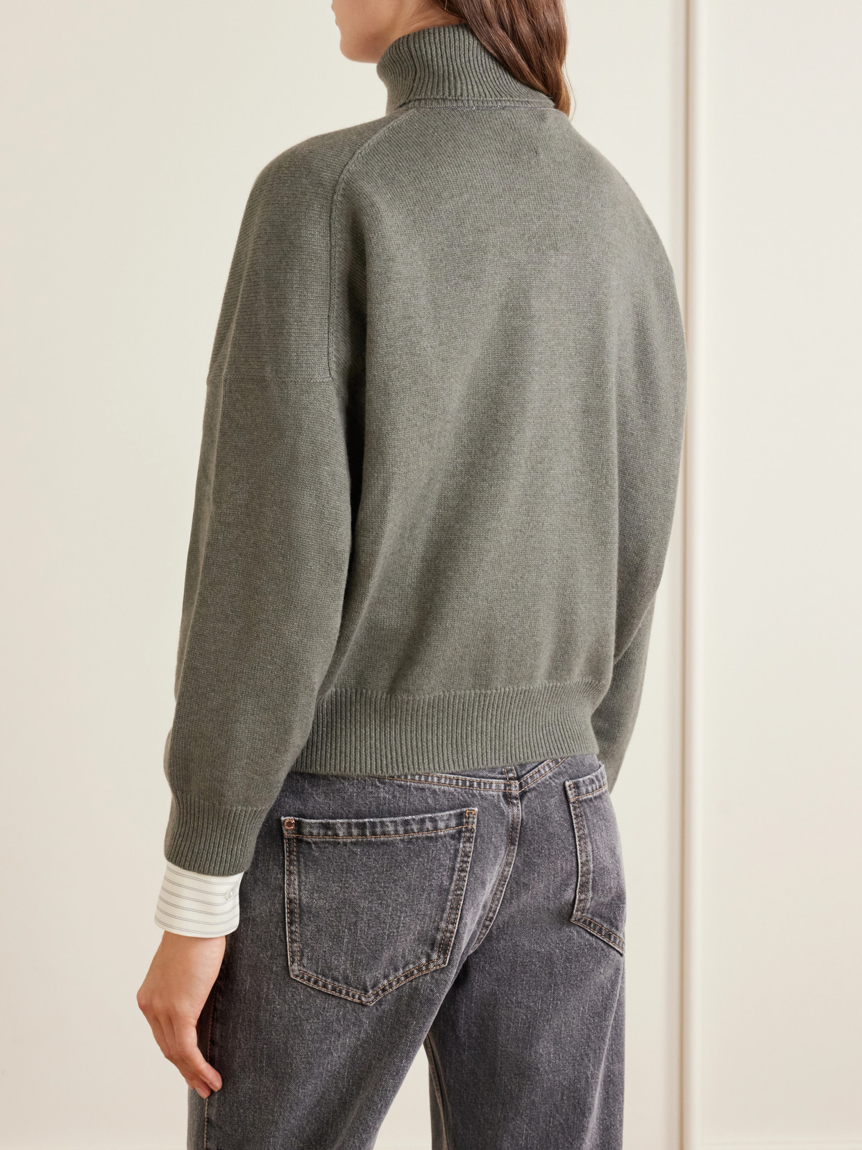 Cashmere Turtleneck Sweater