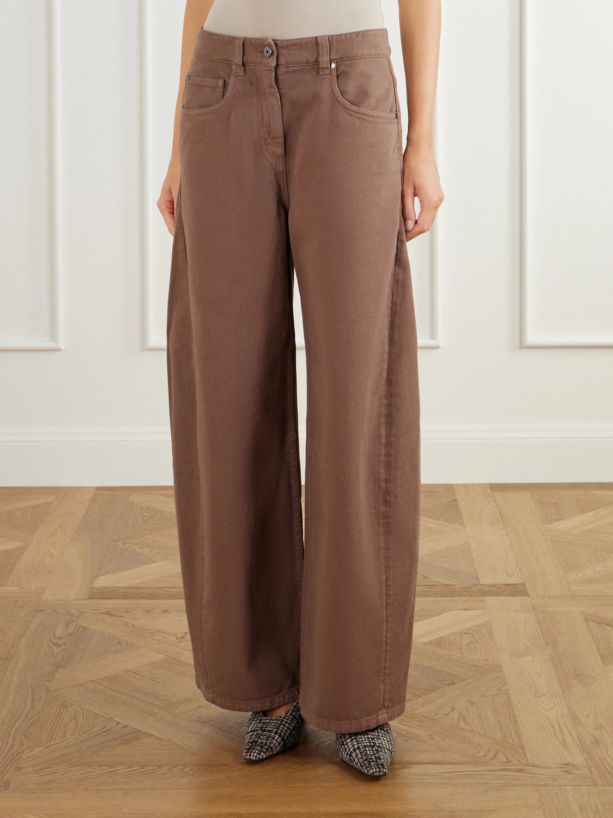 High-Rise Wide- Leg