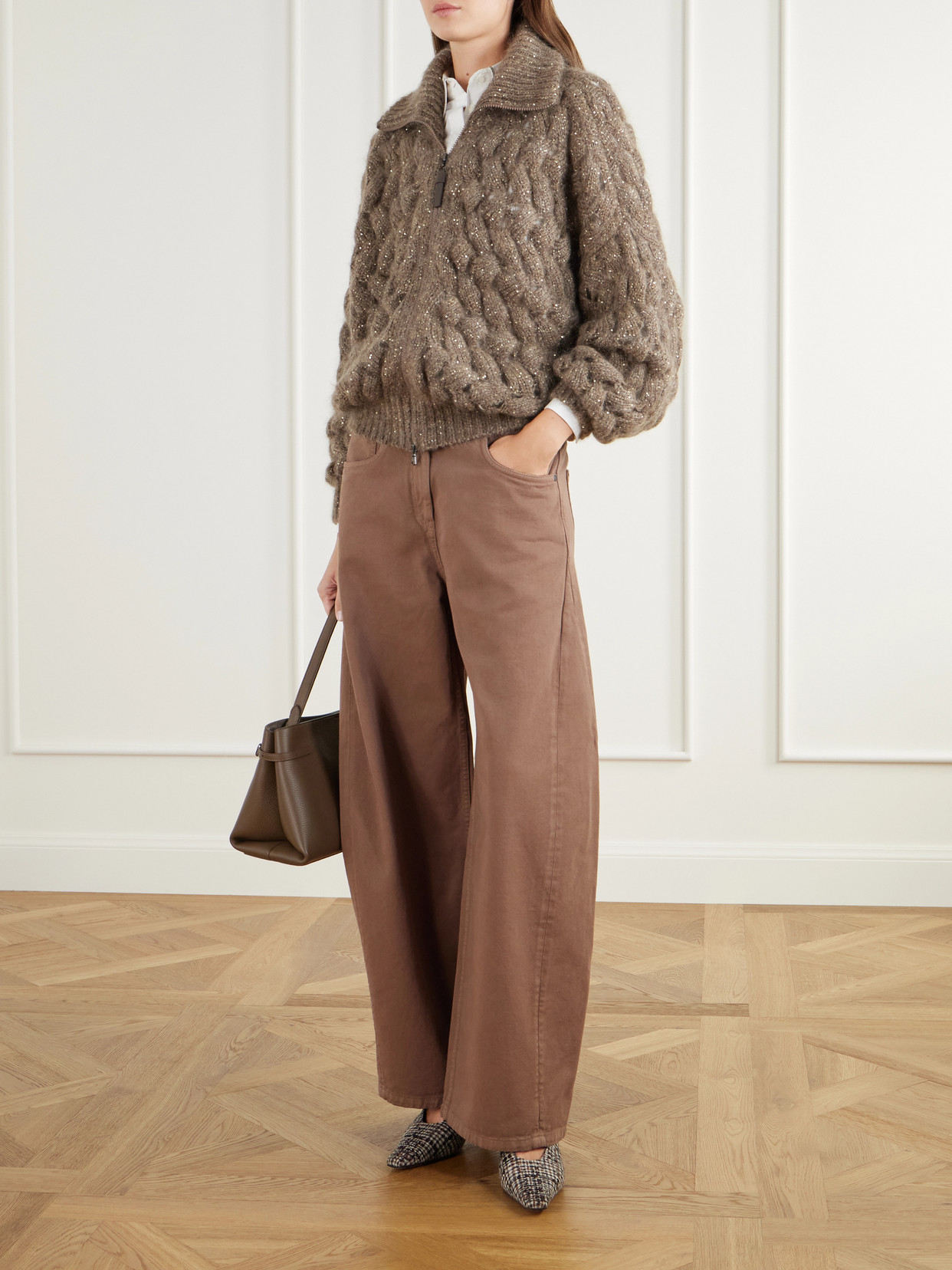 High-Rise Wide- Leg