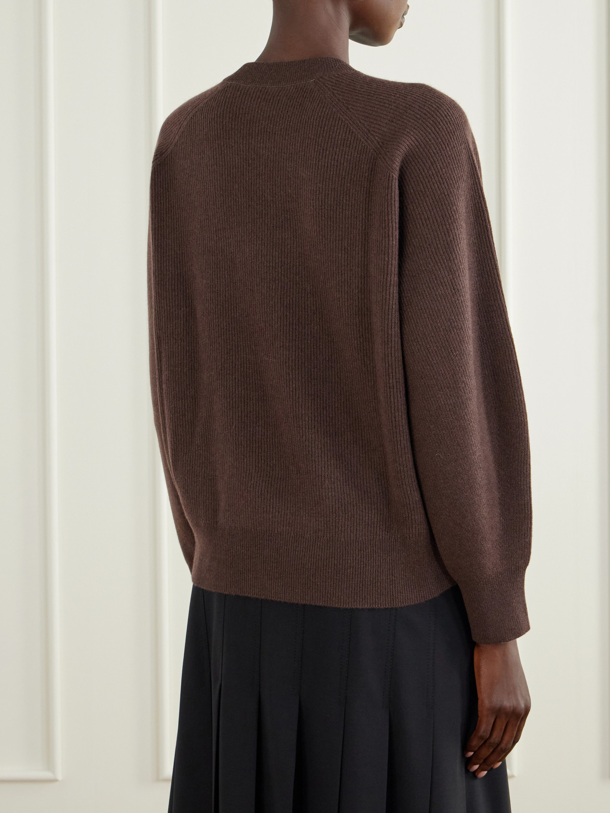 Ribbed Cashmere Sweater