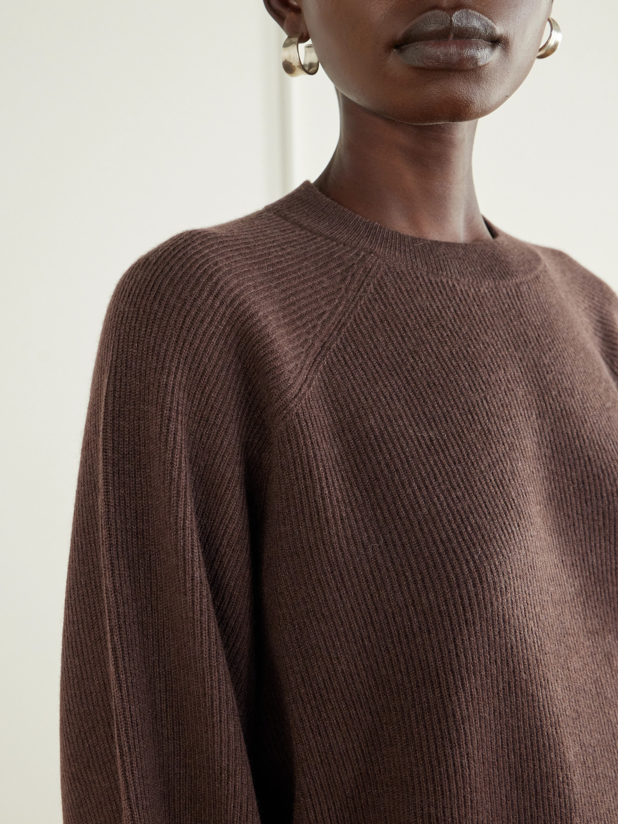 Ribbed Cashmere Sweater