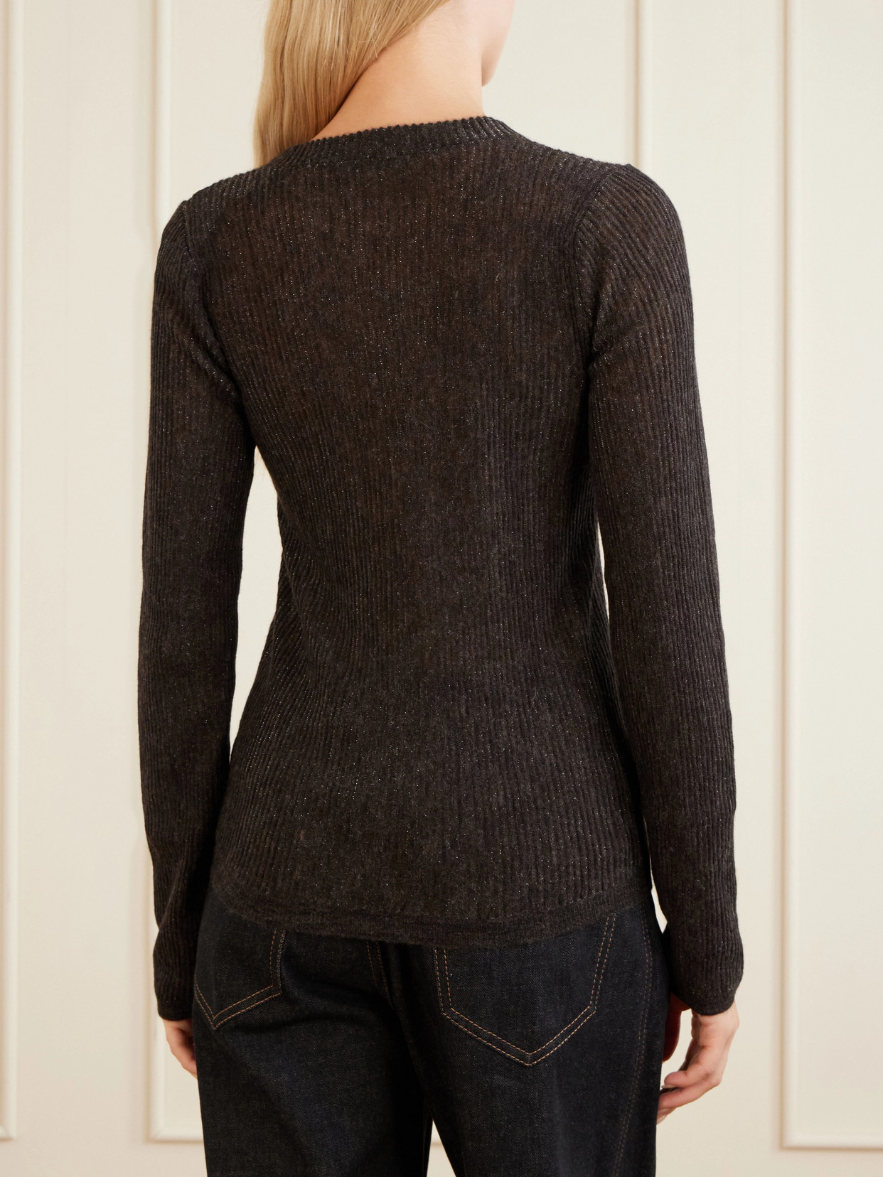 Silk, Alpaca And Wool-Blend Sweater