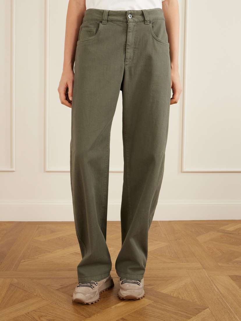 Brunello Cucinelli High-rise Wide-leg Jeans | Thumbnail 3