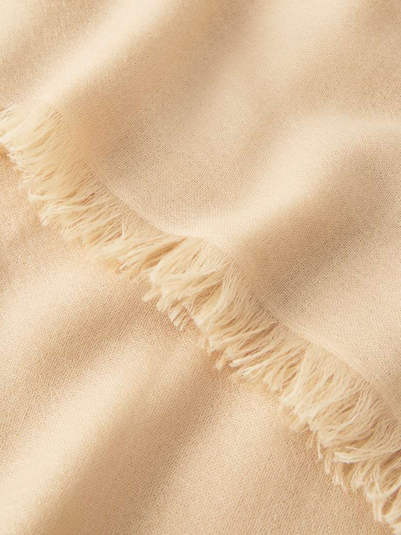 Brunello Cucinelli Karakorum Cashmere And Silk-blend Scarf | Thumbnail 4