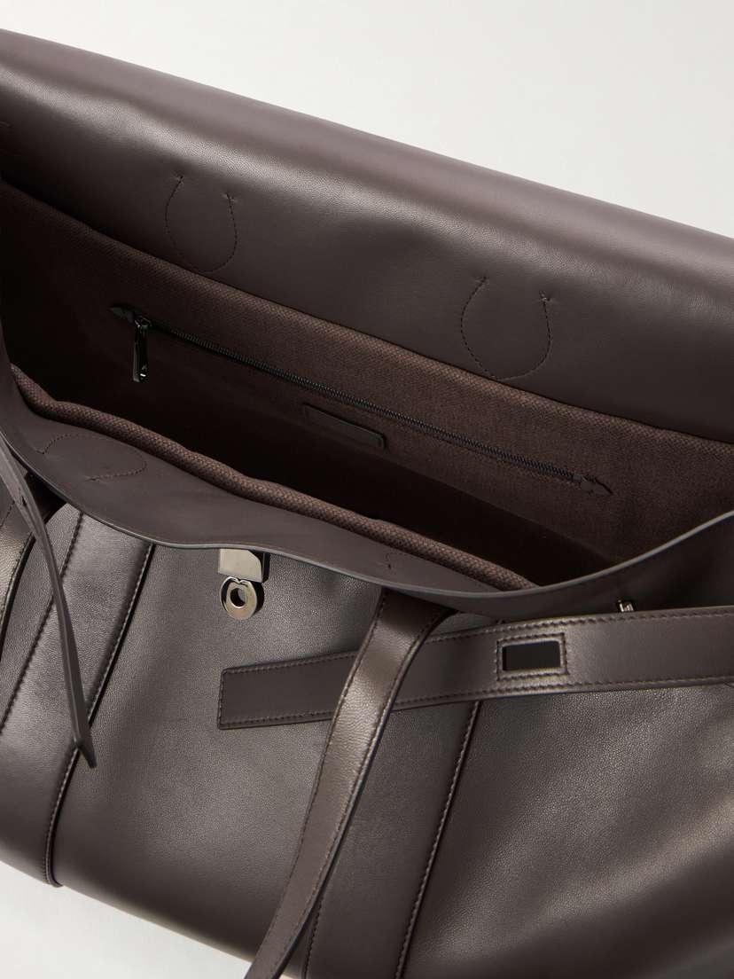 Brunello Cucinelli Leather Weekend Bag | Thumbnail 6 Brunello Cucinelli Leather Weekend Bag | Thumbnail 6