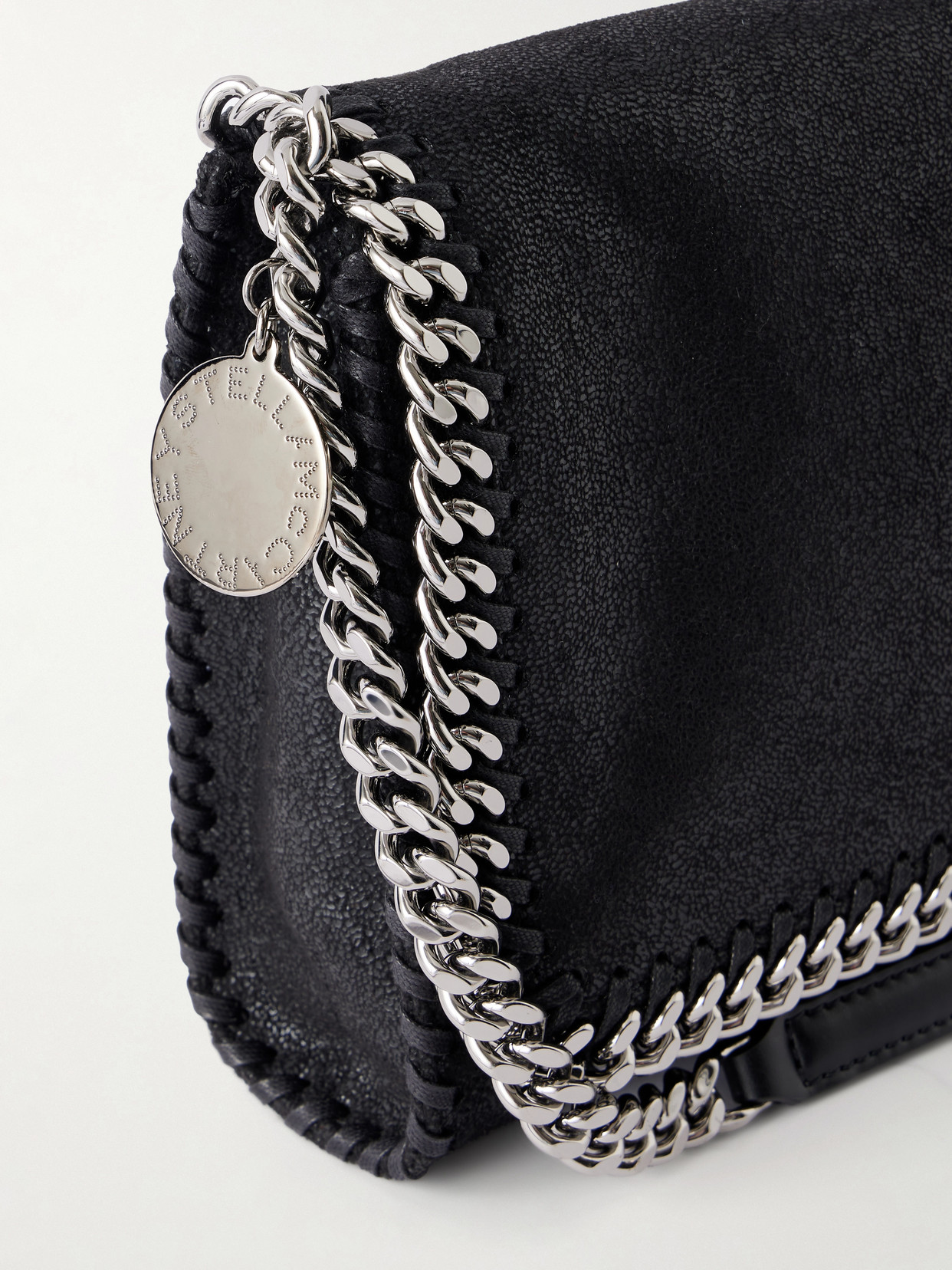 Flabella Flap Vegetarian Material Shoulder Bag